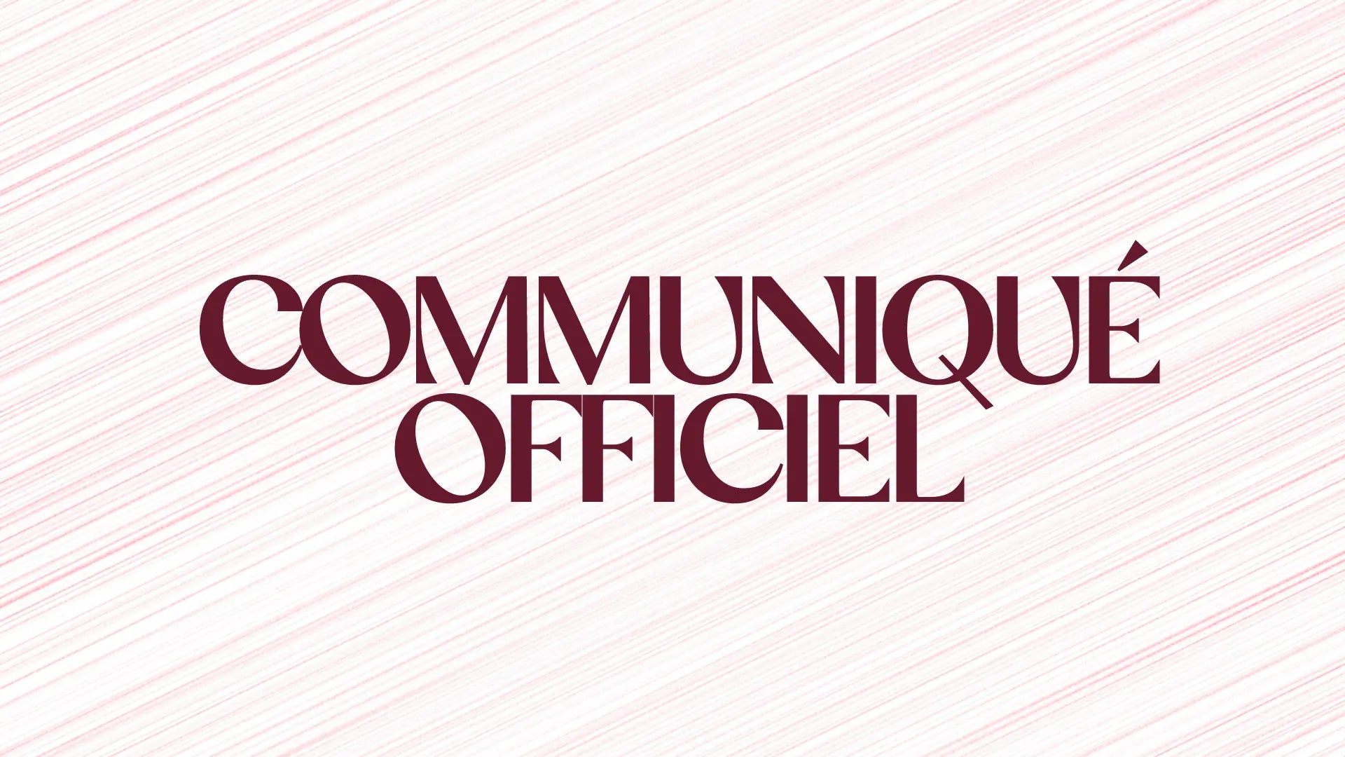 OFFICIAL STATEMENT – IMÈNE EL GHAZOUANI