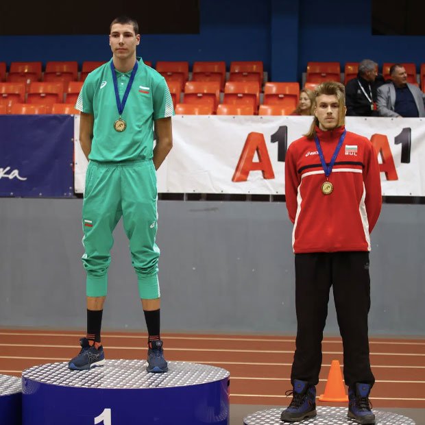 Bozhidar Sarboyukov topped the world rankings for the junior long jump