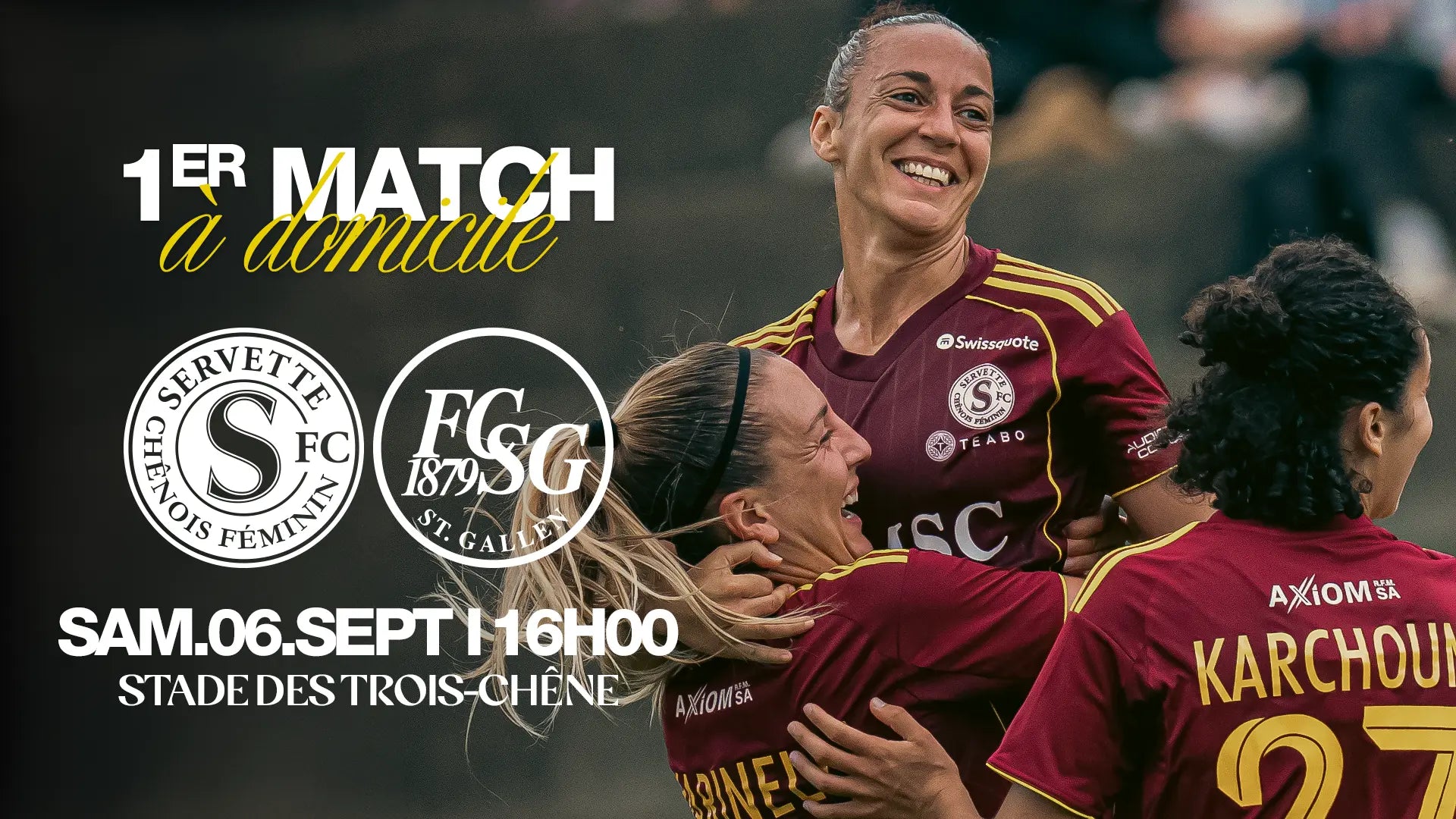 FIRST HOME MATCH FOR SERVETTE FCCF