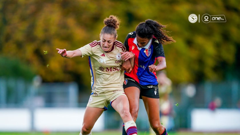 SERVETTE FCCF &#8211; FC BASEL FRAUEN: A FIRST PLACE IN THE GAME