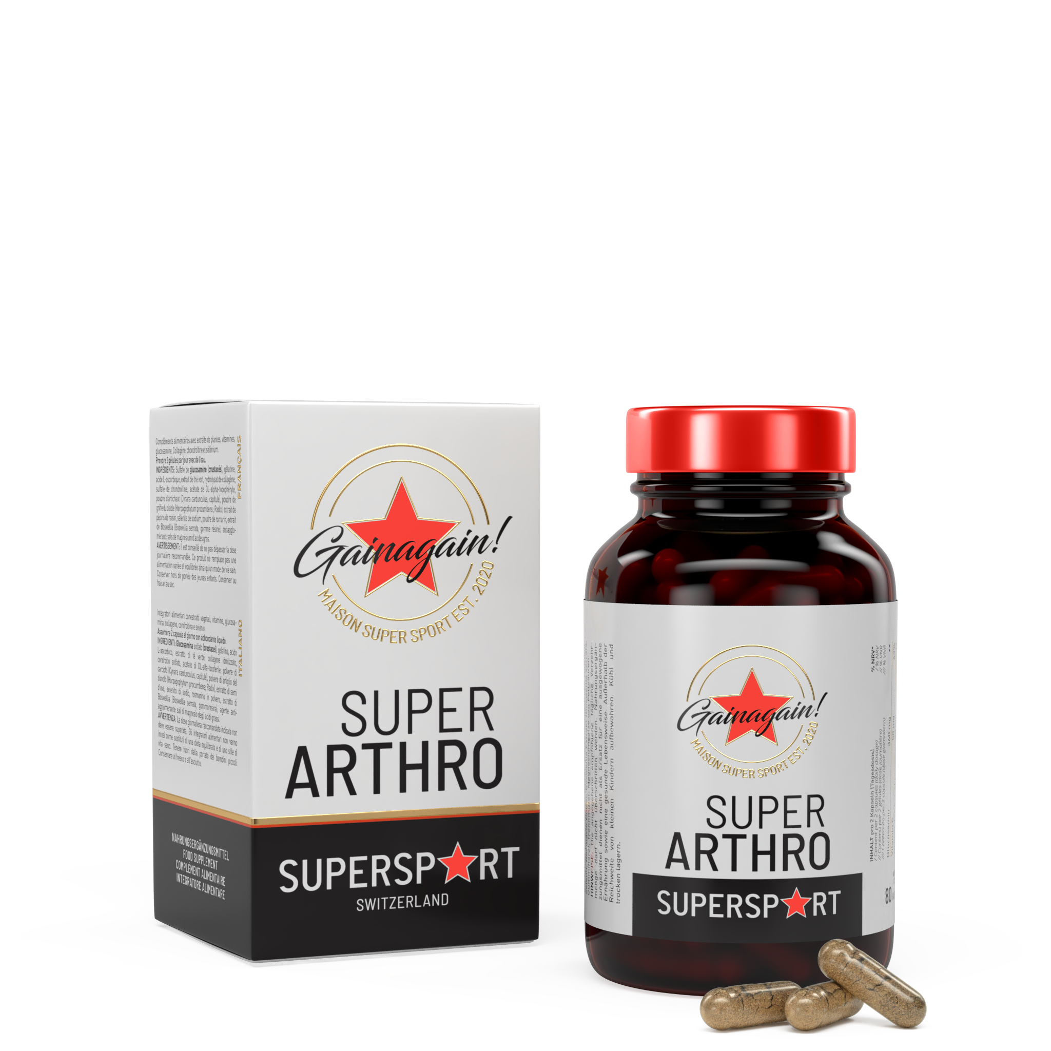 SUPER ARTHRO / 80 CAPS.