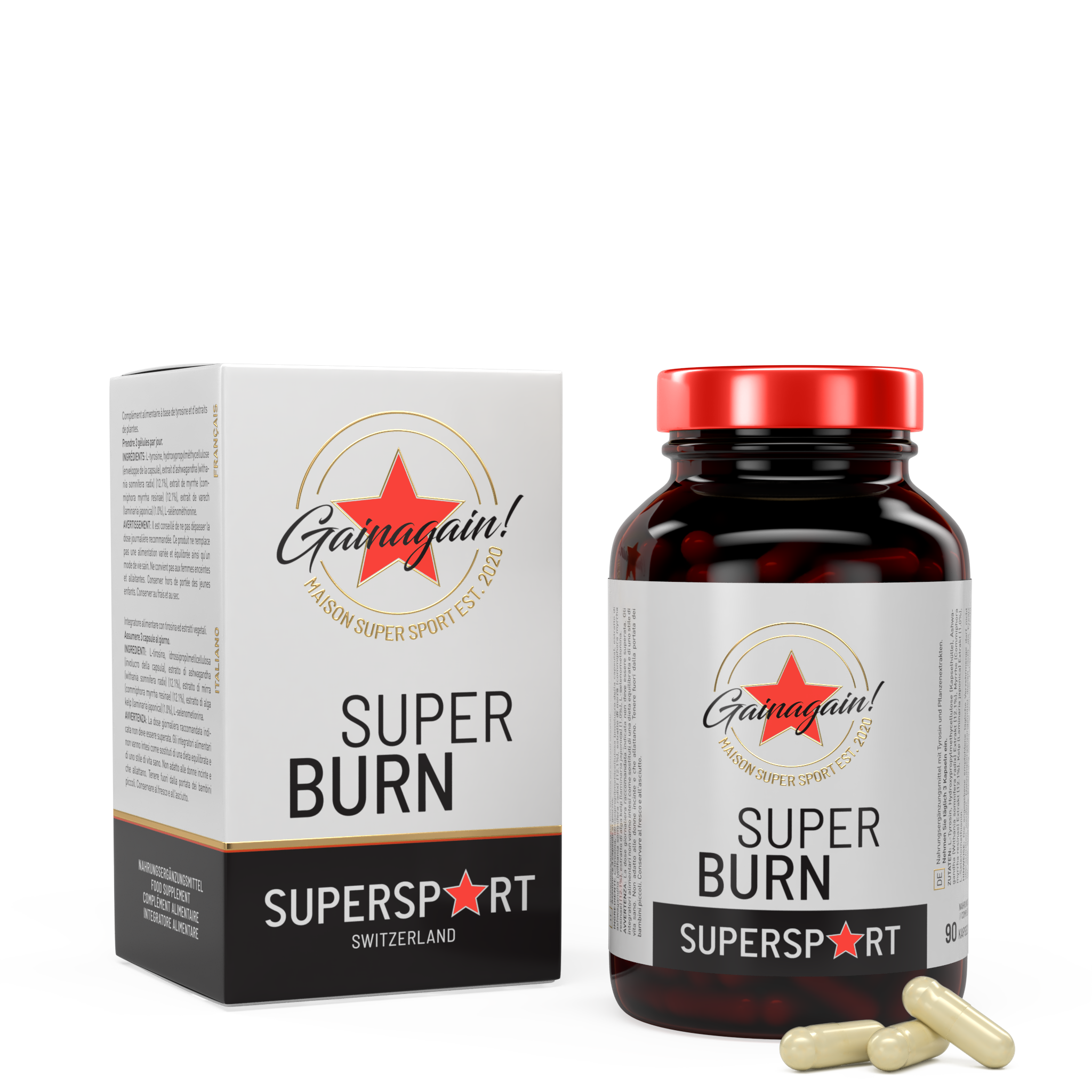 SUPER BURN / 90 CAPS.