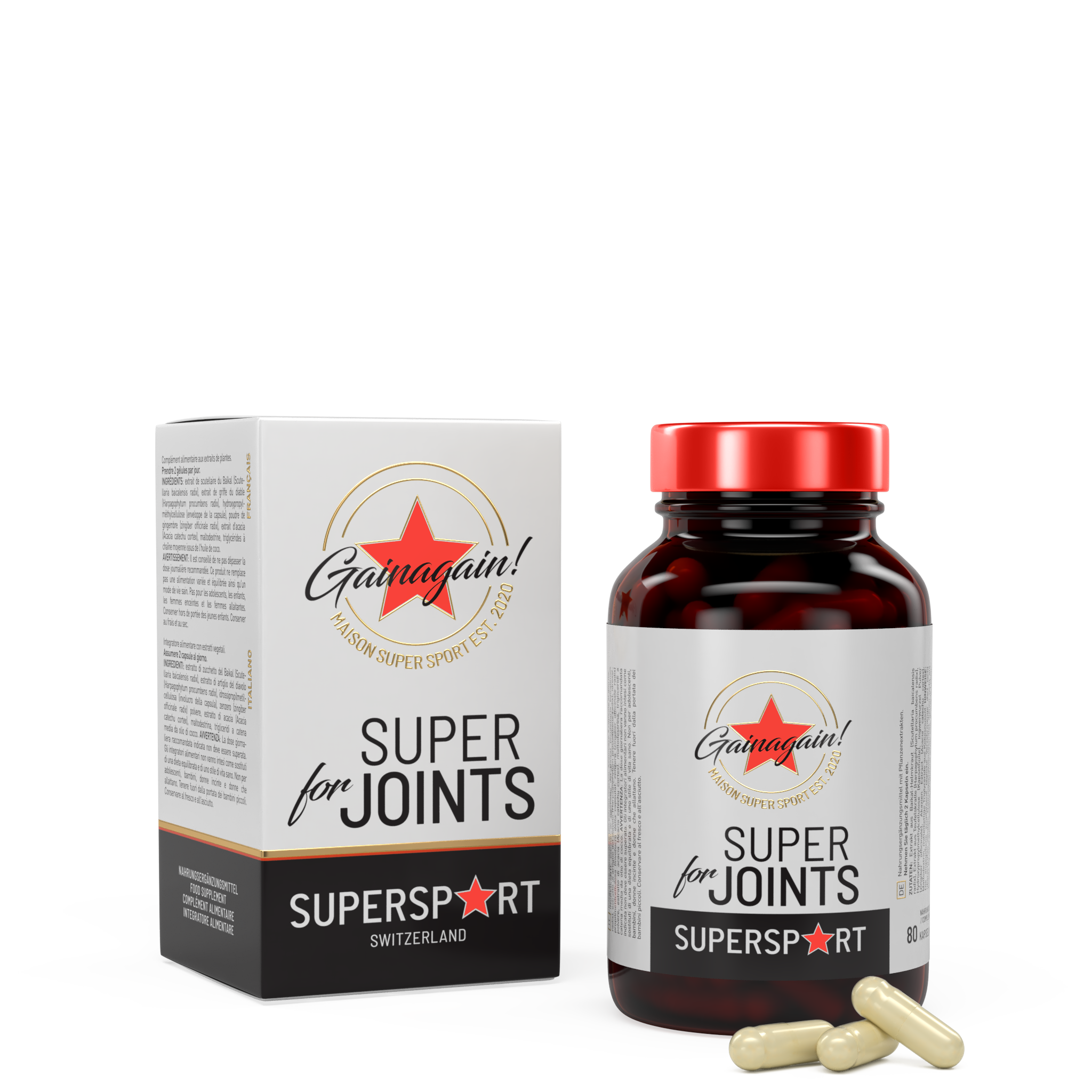 SUPER FOR JOINTS / 80 CAPS.