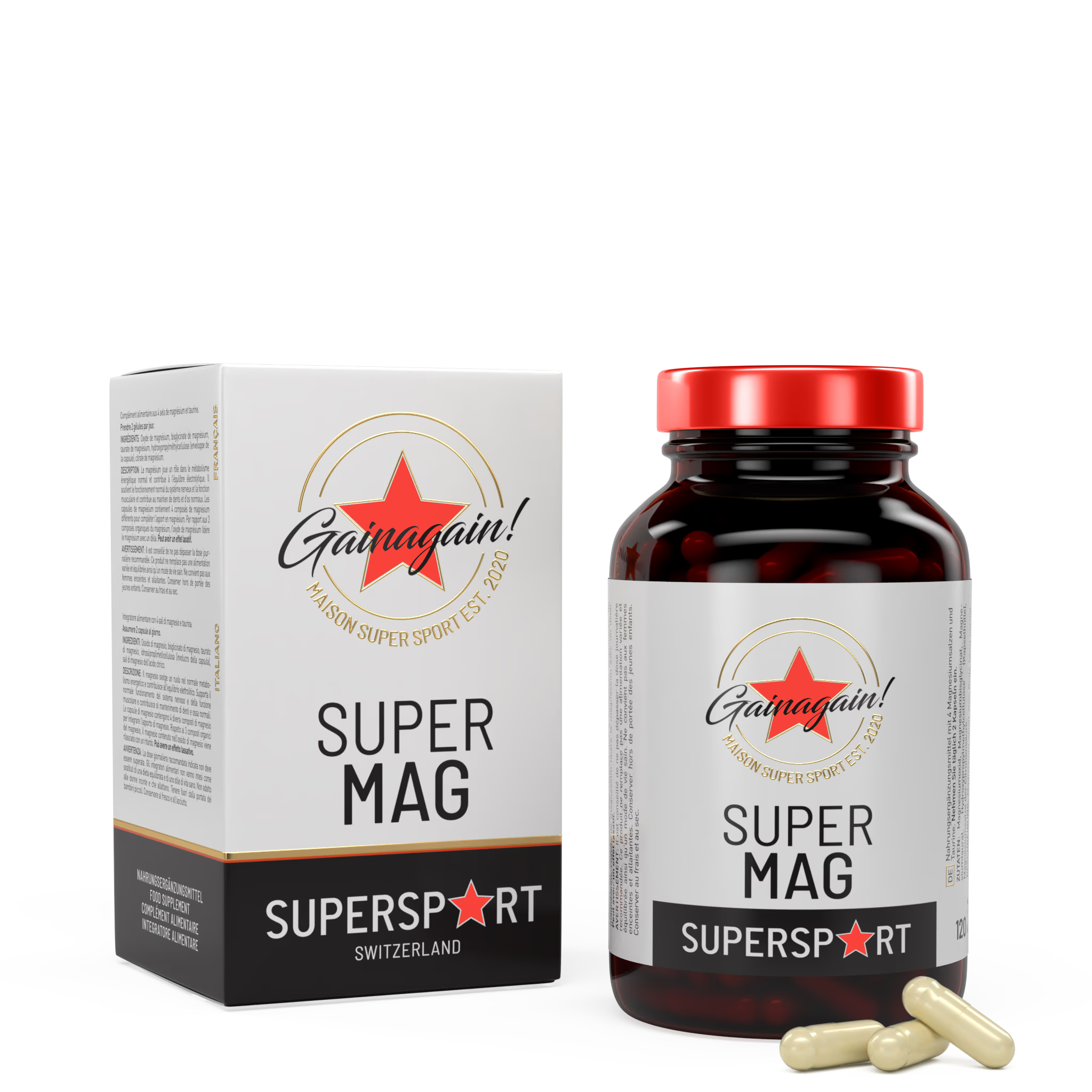 SUPER MAG / 120 CAPS.