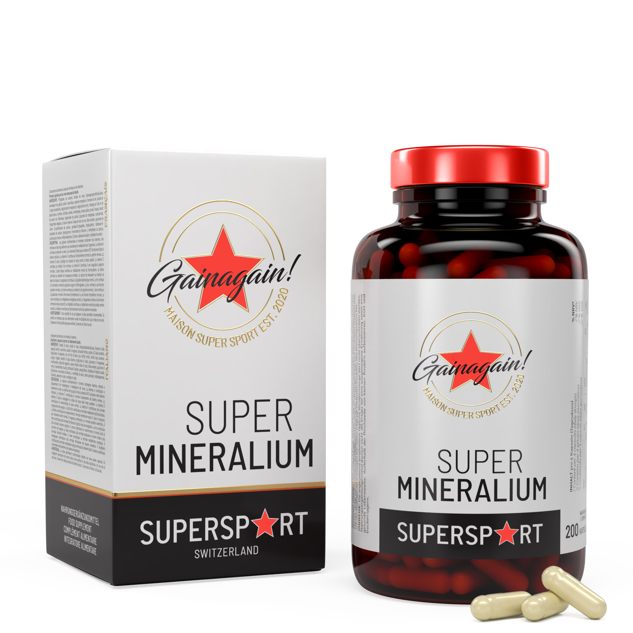 SUPER MINERALIUM / 200 CAPS.