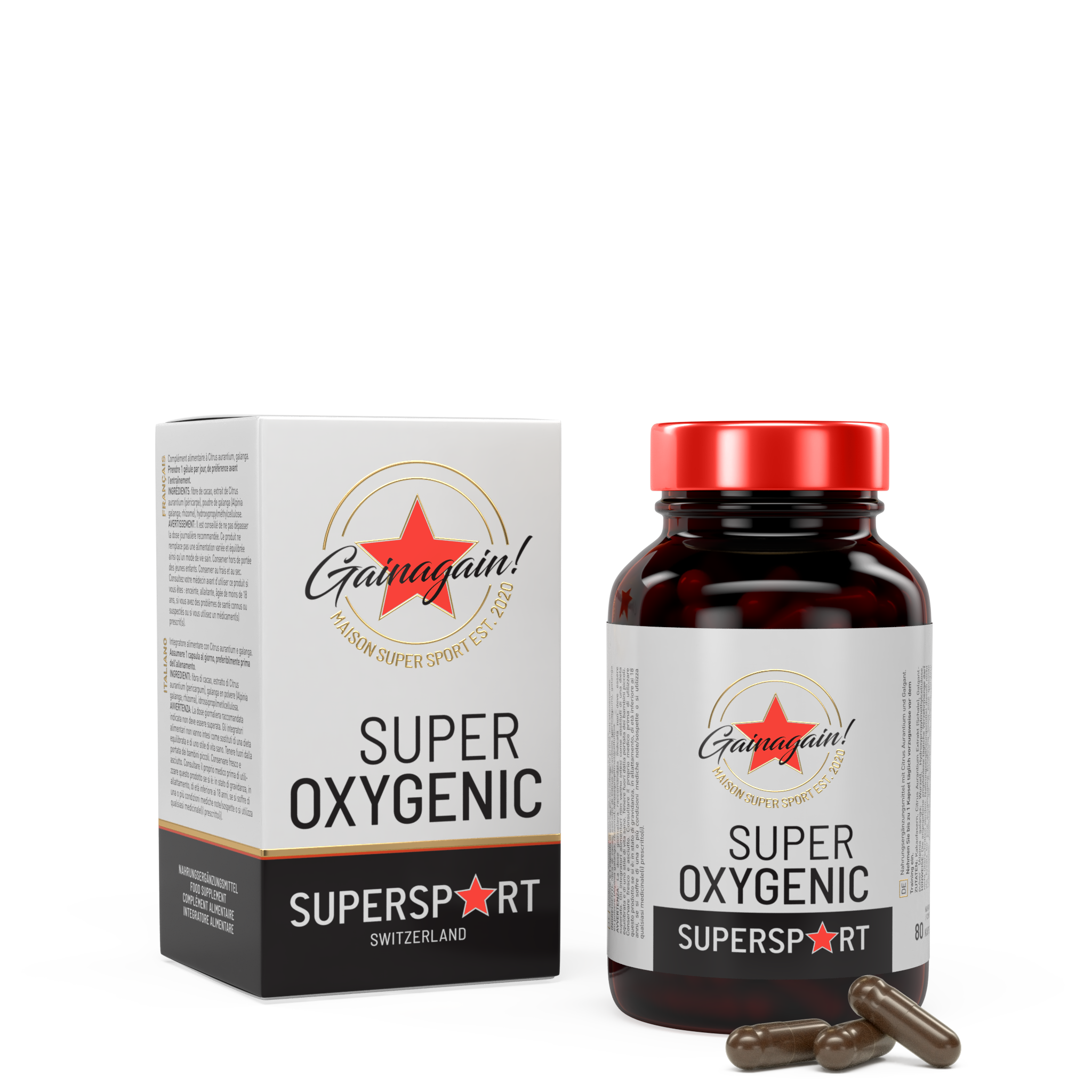 SUPER OXYGENIC / 80 CAPS.