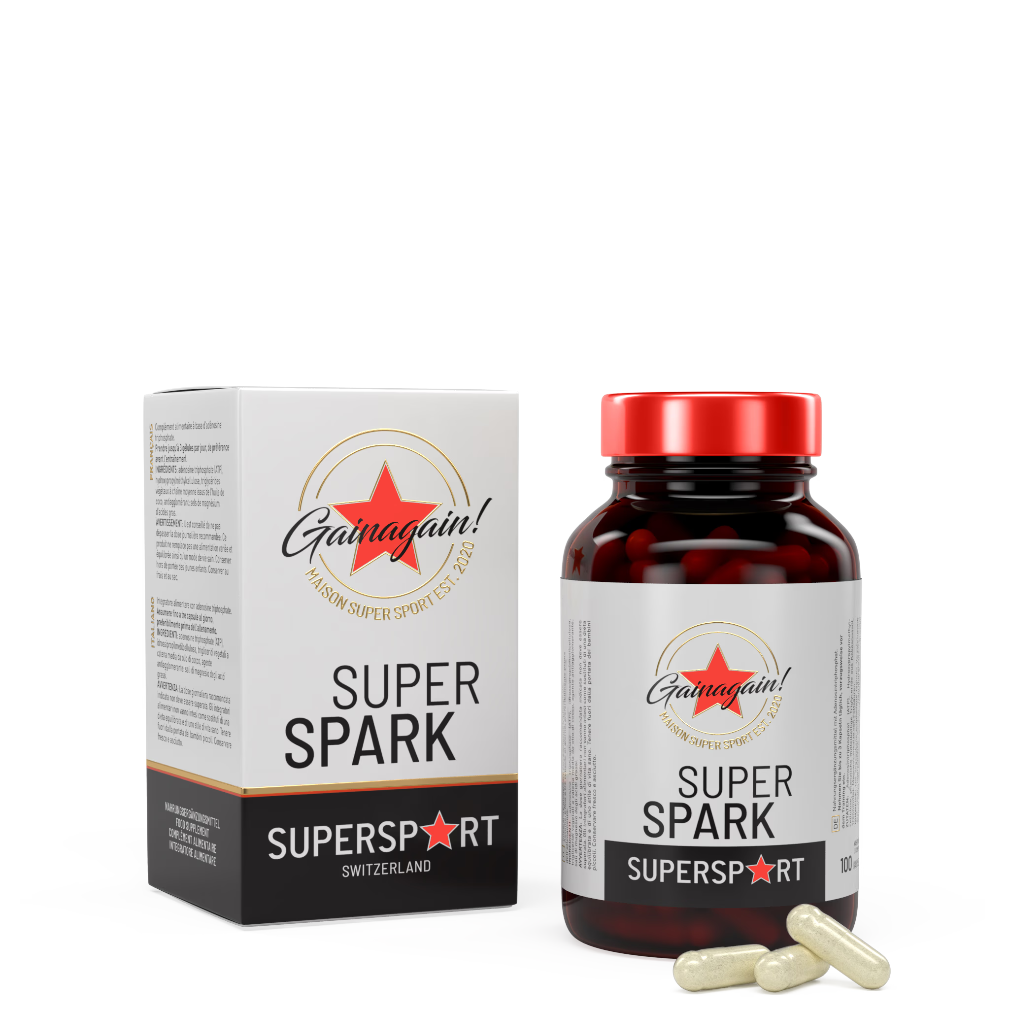 SUPER SPARK / 100 CAPS.
