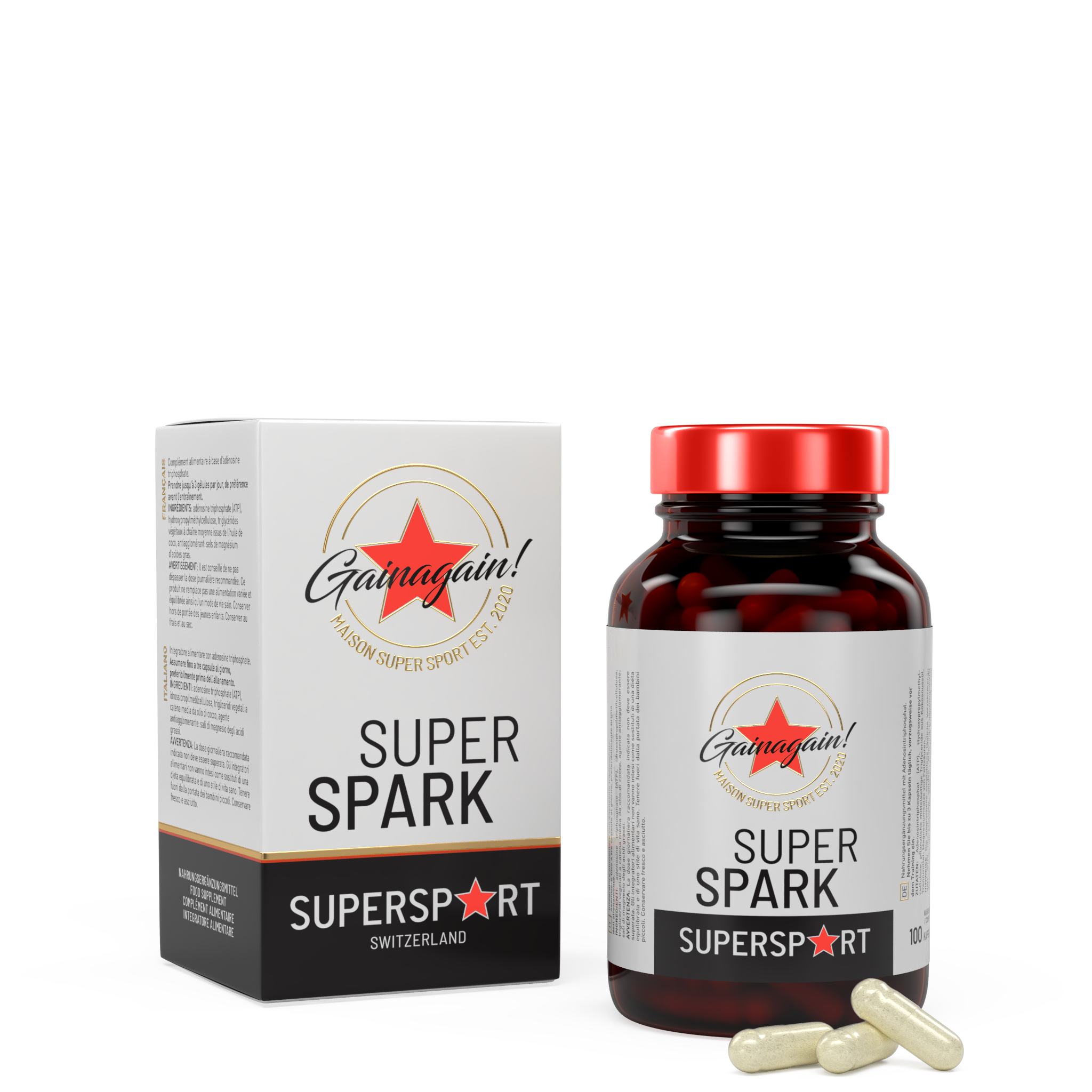 SUPER SPARK / 100 CAPS.