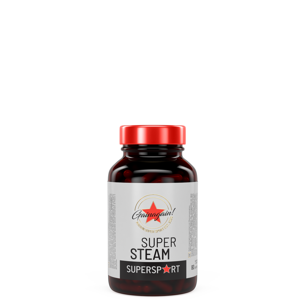 SUPER STEAM / 120 CAPS.