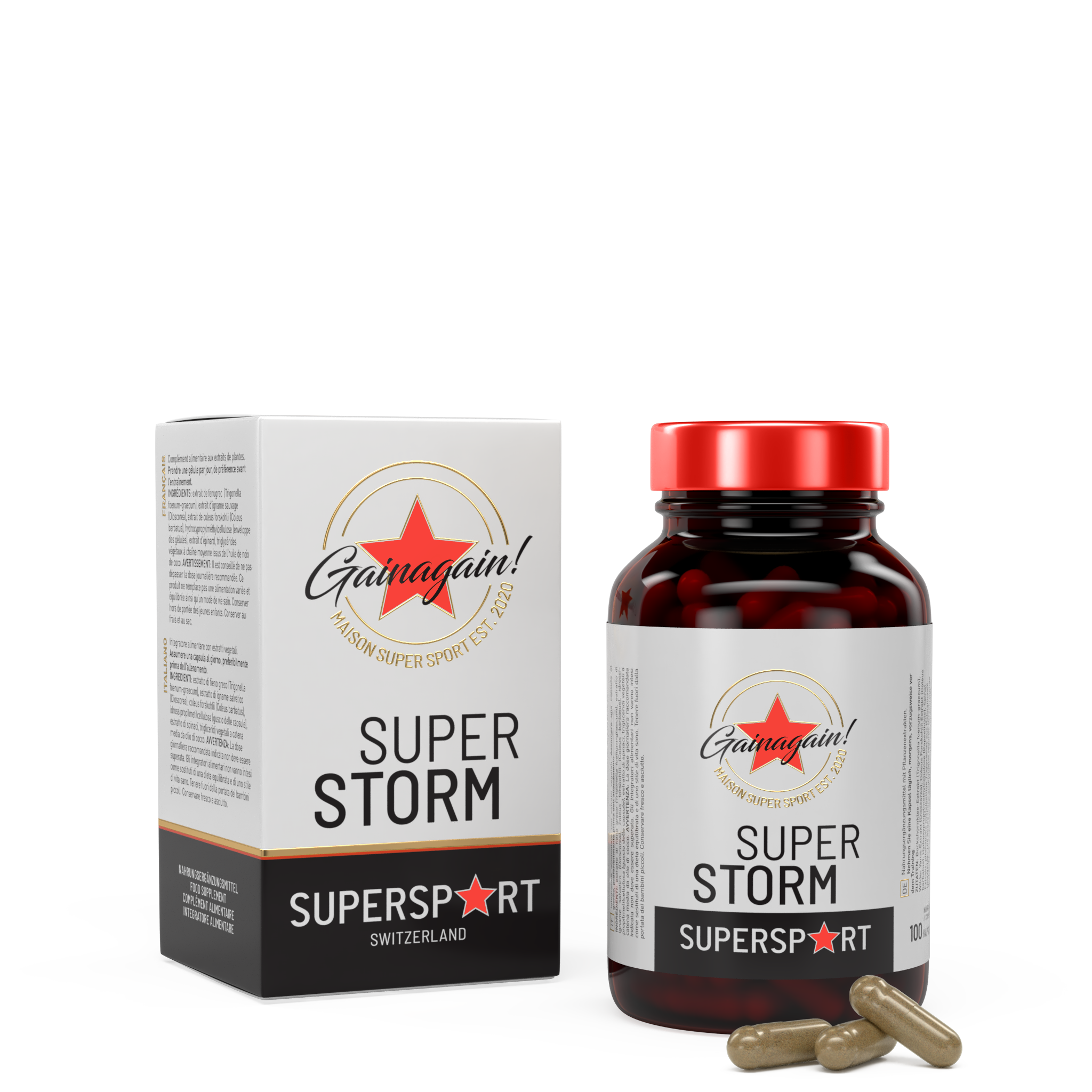 SUPER STORM / 100 CAPS.